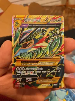 Mega Rayquaza EX - 98/98 - Pokemon Ancient Origins XY Ultra Rare Card NM - Image 1