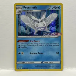 2020 Pokemon Frosmoth (Prerelease) SWSH007 Sword & Shield Promo - Image 1