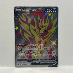 2023 Pokemon Shiny Zamazenta V SWSH293 Sword & Shield Black Star Promo - Image 1