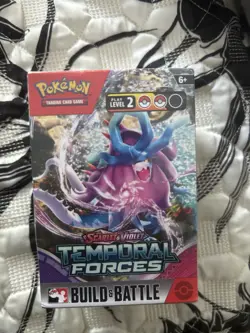 Pokemon TCG: Scarlet & Violet Temporal Forces Build & Battle Box Sealed BrandNew - Image 1