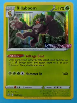 Rillaboom - (Prerelease) SWSH: Sword & Shield Promo SWSH006 Pokemon TCG - Image 1