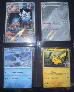 Pokemon 2025 Winter Holiday Calendar Stamped Promos (COMPLETE SET OF 8) NEW - Image 2