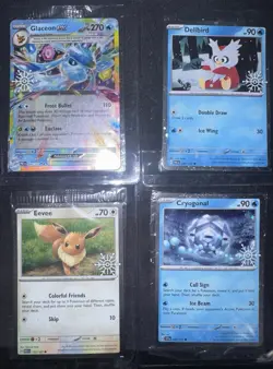 Pokemon 2025 Winter Holiday Calendar Stamped Promos (COMPLETE SET OF 8) NEW - Image 3
