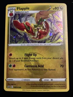 SWSH189 Flapple - Cosmos Holo Promo - Pokemon Black Star Promo - Image 1