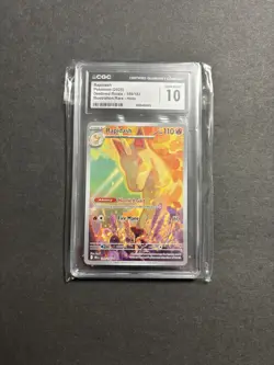 Rapidash 189/182 IR Illustration Rare Pokemon Destined Rivals CGC 10 GEM MINT - Image 1