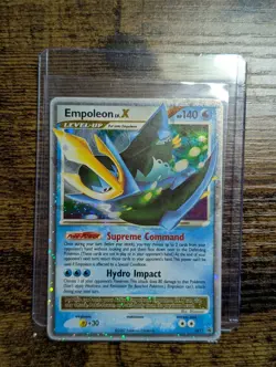 Empoleon LV.X - DP11 - Promo Heavily Played Pokemon Diamond & Pearl Horn Swirl - Image 1