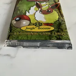Sealed HEAVY Pokemon Jungle Unlimited Booster Pack Flareon Artwork WOTC 21.22g - Image 4