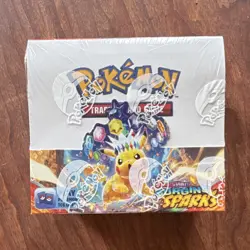 Pokemon TCG Scarlet & Violet Surging Sparks Booster Box English Pikachu - Image 1
