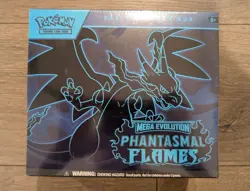 Pokemon TCG Phantasmal Flames Elite Trainer Box ETB SEALED Mega Charizard X - Image 1