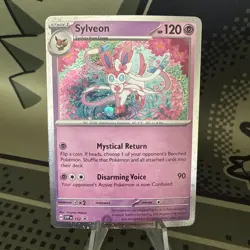 Sylveon (Cosmos Holo) 172 Holo Promo Scarlet & Violet Promo Pokemon Holo NM - Image 1