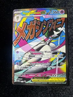 Mega Gardevoir Ex 032 Black Star Promo Full Art Ultra Rare Pokemon TCG NM/M - Image 1