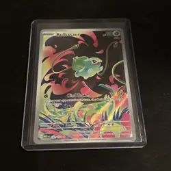 Bulbasaur 133/132 Mega Evolutions Illustration Rare Pokemon TCG English NM - Image 1