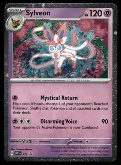 Sylveon (Cosmos Holo) 172 Holo Promo Scarlet & Violet Promo Pokemon NM - Image 1