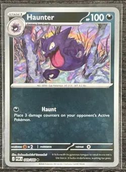 Haunter 049/088 Pokemon ME03: Perfect Order Reverse Holo - Image 1