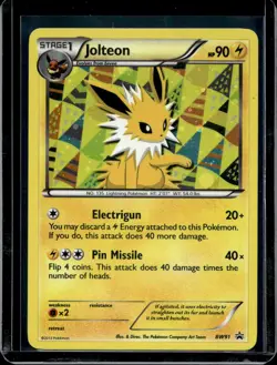 Pokemon Black and White Promos Jolteon Holo BW91 - Image 1