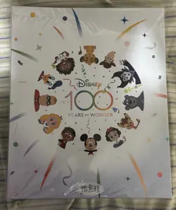 Disney 100 Anniversary Joyful Trading Card Binder Album 2023 Card Fun - Image 1