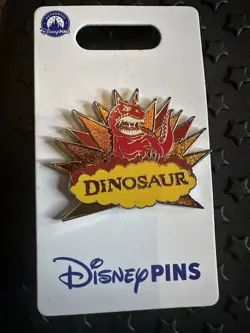 Disney Parks Animal Kingdom Dinosaur Ride Pin DinoLand USA Farewell 2025 - Image 1