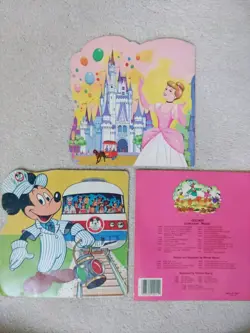 Vintage Disney Books Cinderella's Castle - Image 2