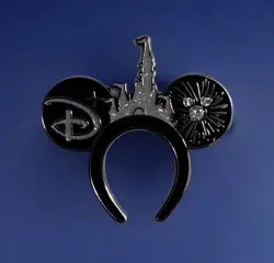 Disneyworld Hidden Disney Wave A Super Chaser Ears Headband Castle Pin 2025 - Image 1