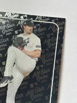 2025 Topps All Star Game #11 Gerrit Cole Black Foil #02/10 New York Yankees - Image 4