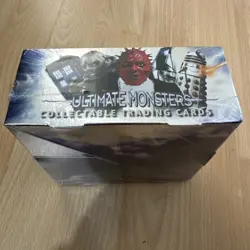 DOCTOR WHO ULTIMATE MONSTERS SEALED NEW BATTLES IN TIME TRADING CARD BOX - Image 3