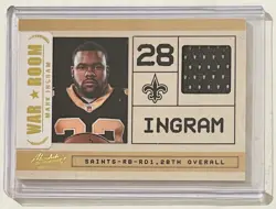 Mark Ingram 2011 Absolute War Room Jersey RC New Orleans Saints Alabama #33 - Image 1