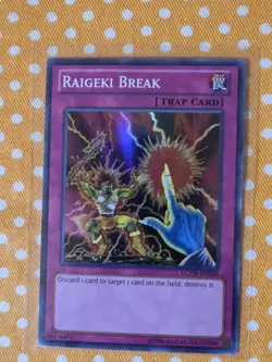 Yugioh! Raigeki Break LCYW-EN286 Unlimited SUPER RARE - Image 1