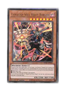 Vanquish Soul Heavy Borger #WISU-EN018 NM 1st Edition Ultra Rare - Image 1