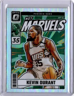 2024-25 Donruss Optic #18 Kevin Durant Net Marvels Holo - Image 1
