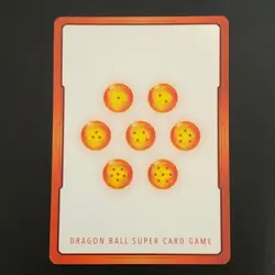 NM Dragon Ball Super Card Game Fusion World Son Goku Gold Energy Marker E01-01 f - Image 2