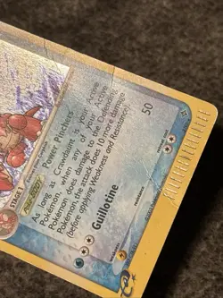 Crawdaunt 3/97 Dragon Holo Rare 2003 E Series Pokemon Card DMG - Image 3