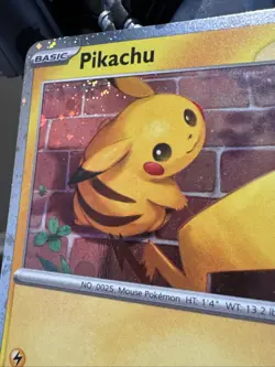 Pokemon Pikachu Promo Card 051/162 2026 Pokemon day Holo 70 HP Basic Random Spar - Image 3