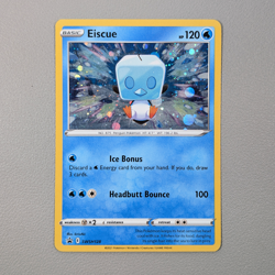 Pokemon TCG Card - Eiscue SWSH128 Cosmos Holo | Sword & Shield Promos (2021) *LP - Image 3
