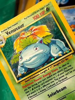 Venusaur 15/102 Holo Base Set 2 MP/HP Pokemon Card - Image 3