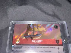 RLS Legacy Solar Galleon Lorcana Enchanted 216/204 Into The Inklands Card - Image 3