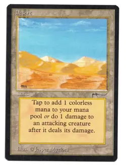 Magic the Gathering MTG Card: Desert Arabian Nights! NM - Image 1