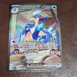 Quaquaval ex 260/193 Sv02: Paldea Evolved Holo Pokemon Card - Image 1