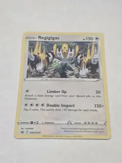 Regigigas - (Cosmos Holo) SWSH247 SWSH: Sword & Shield Promo Cards Holo - Image 2