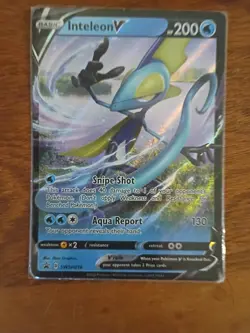 Inteleon V SWSH016 SWSH: Sword & Shield Promo Cards Holo - Image 1