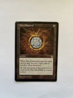 Mox Diamond Stronghold English 1998 MTG - Near Mint - Image 1