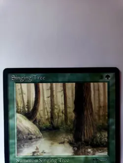 Singing Tree *RESERVED LIST* - Arabian Night's English - Magic The Gathering - Image 3