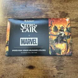 MTG Secret Lair X Marvel’s Spider-Man: Venom Unleashed (Colors) - Rainbow Foil - Image 1