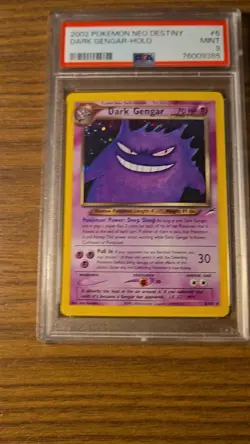 2002 POKEMON NEO DESTINY #6 DARK GENGAR-HOLO PSA 9. LOW POP!!!!!! - Image 2
