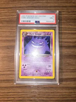 2002 POKEMON NEO DESTINY #6 DARK GENGAR-HOLO PSA 9. LOW POP!!!!!! - Image 3