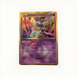 Pokemon Sigilyph Secret Rare Holo 118/116 Plasma Freeze 90 HP 2013 Heavy damage - Image 1