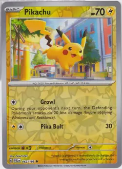 PIKACHU - 062/193 Paldea Evolved - POKEMON NM/M - Image 1