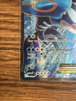 Pokemon Primal Clash Kyogre Ex 148/160 Full Art FA LP Lightly Played - Image 5