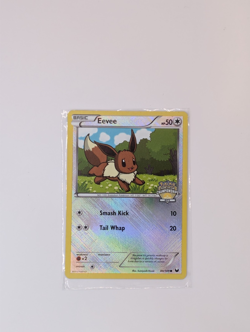 Pokemon TCG Eevee 84/108 City Championships Crosshatch Holo NM - Image 1
