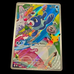 Popplio • MEP 045 • First Partner Illustration Rare Promo • NM • Pokemon - Image 1