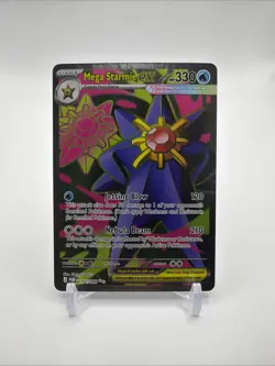 Mega Starmie EX 102/088 Full Art Ultra Rare Pokemon TCG: Perfect Order NM - Image 1